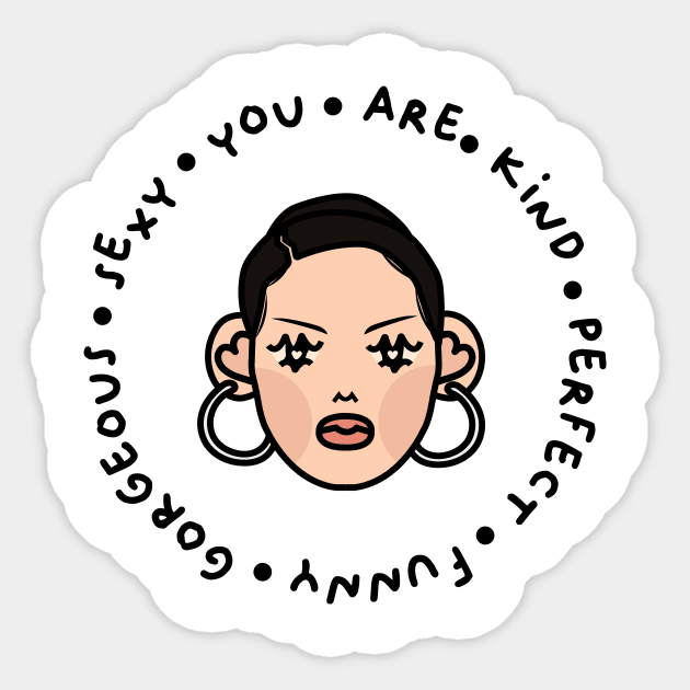 Angry kids - 089 Sticker by chocosprunes